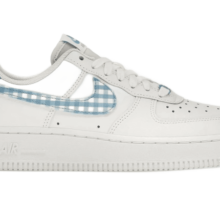 Air Force 1 Low '07 Essential White University Blue Gingham - DZ2784-100