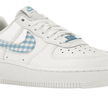 Air Force 1 Low '07 Essential White University Blue Gingham - DZ2784-100