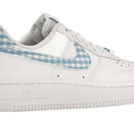 Air Force 1 Low '07 Essential White University Blue Gingham - DZ2784-100