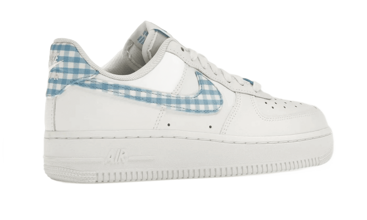 Air Force 1 Low '07 Essential White University Blue Gingham - DZ2784-100