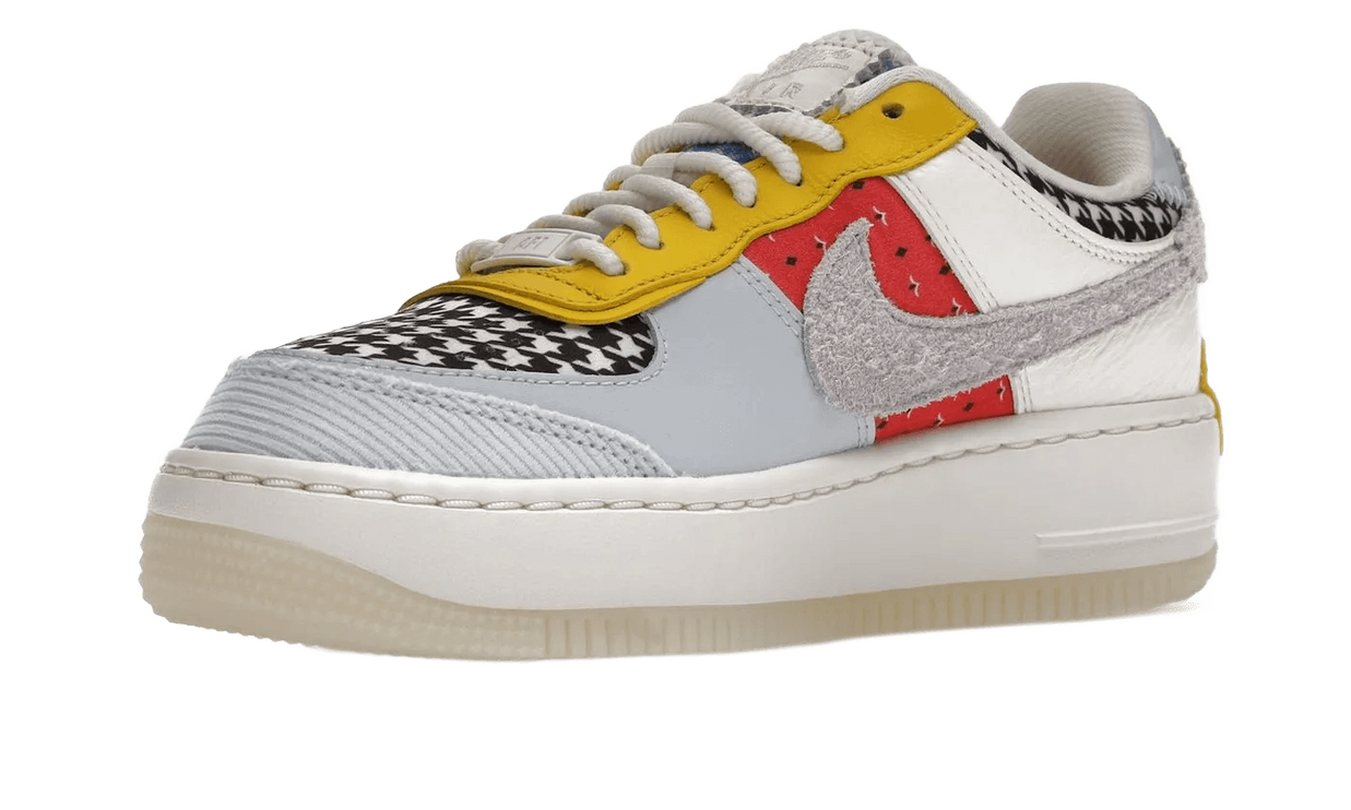 Air Force 1 Low Shadow Multi Print Houndstooth - DM8076-100