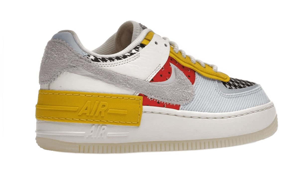 Air Force 1 Low Shadow Multi Print Houndstooth - DM8076-100