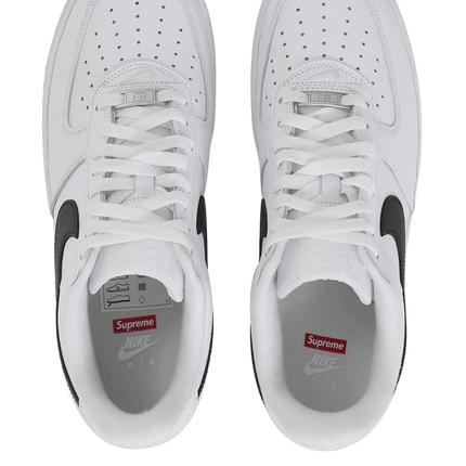 Air Force 1 Low Supreme White Black - CU9225-102