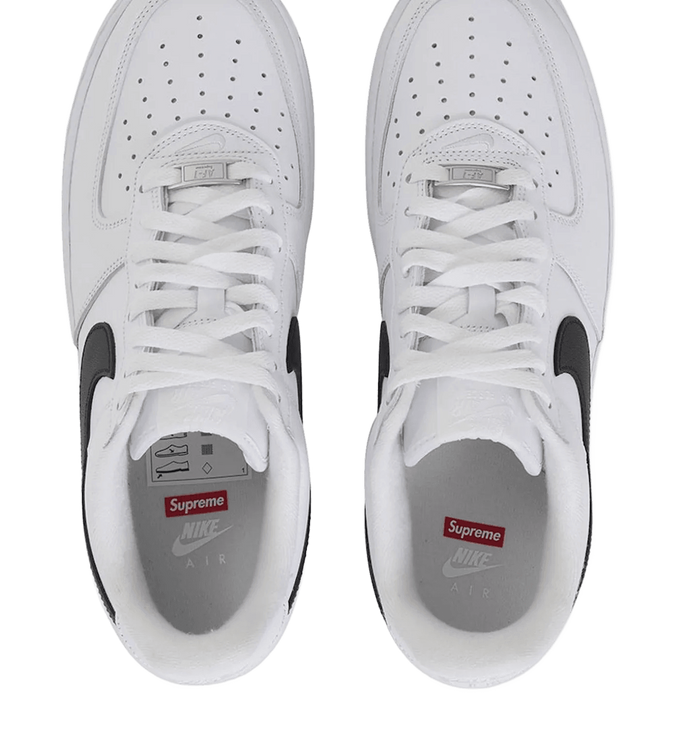 Air Force 1 Low Supreme White Black - CU9225-102