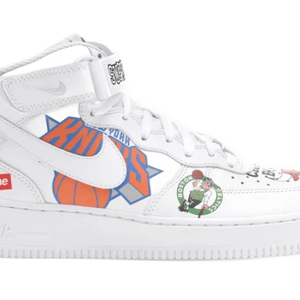 Air Force 1 Mid Supreme NBA White - AQ8017-100