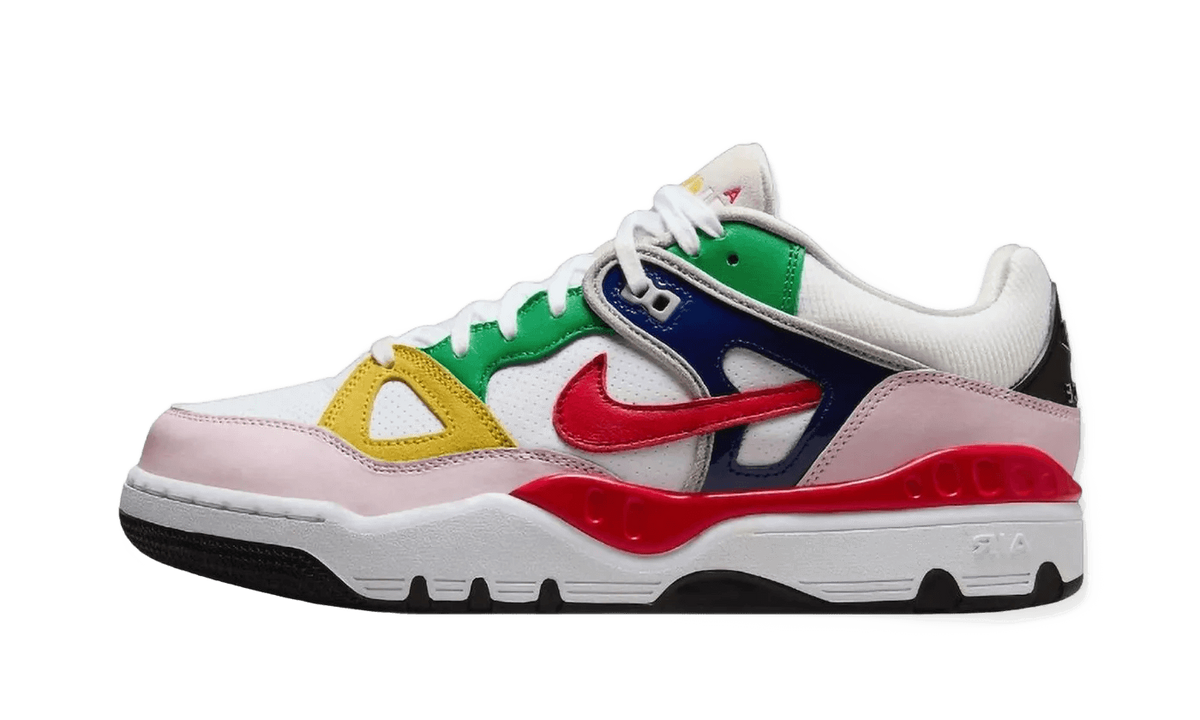 Air Force 3 Low Nigo Weiß Mehrfarbig