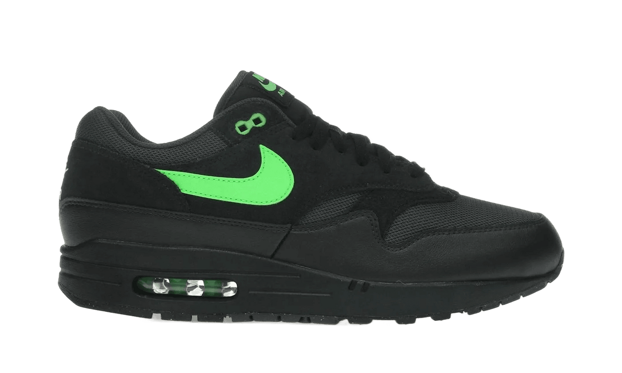 Air Max 1 Essential Black Green Strike - FZ5808-012