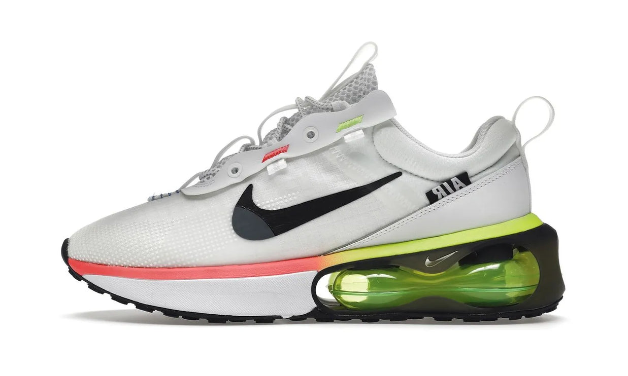 Air Max 2021 White Bright Crimson Volt Blue Crystal - DR9270-100