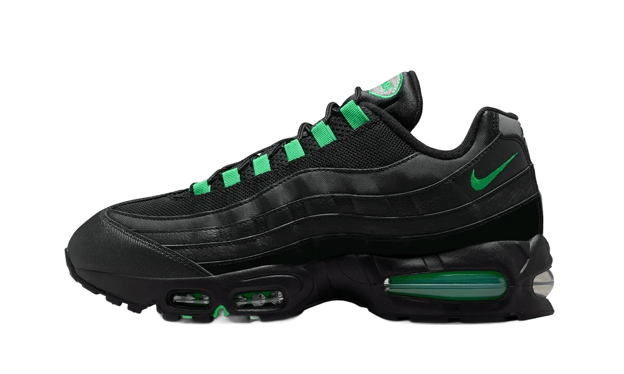 Air Max 95 OG Big Bubble Black Green Shock - IB1667-002