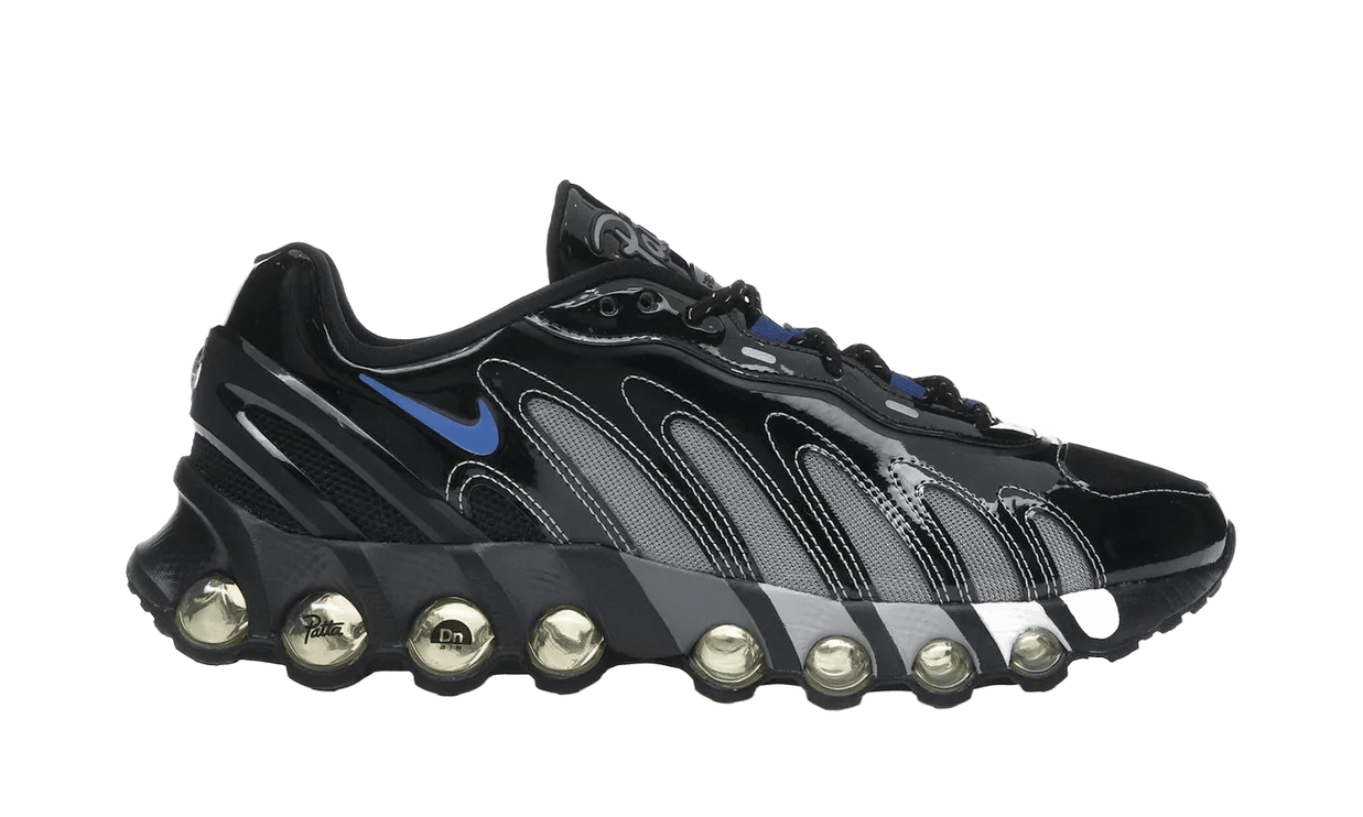 Air Max Dn8 Patta Black Metallic Silver - IB4029-001