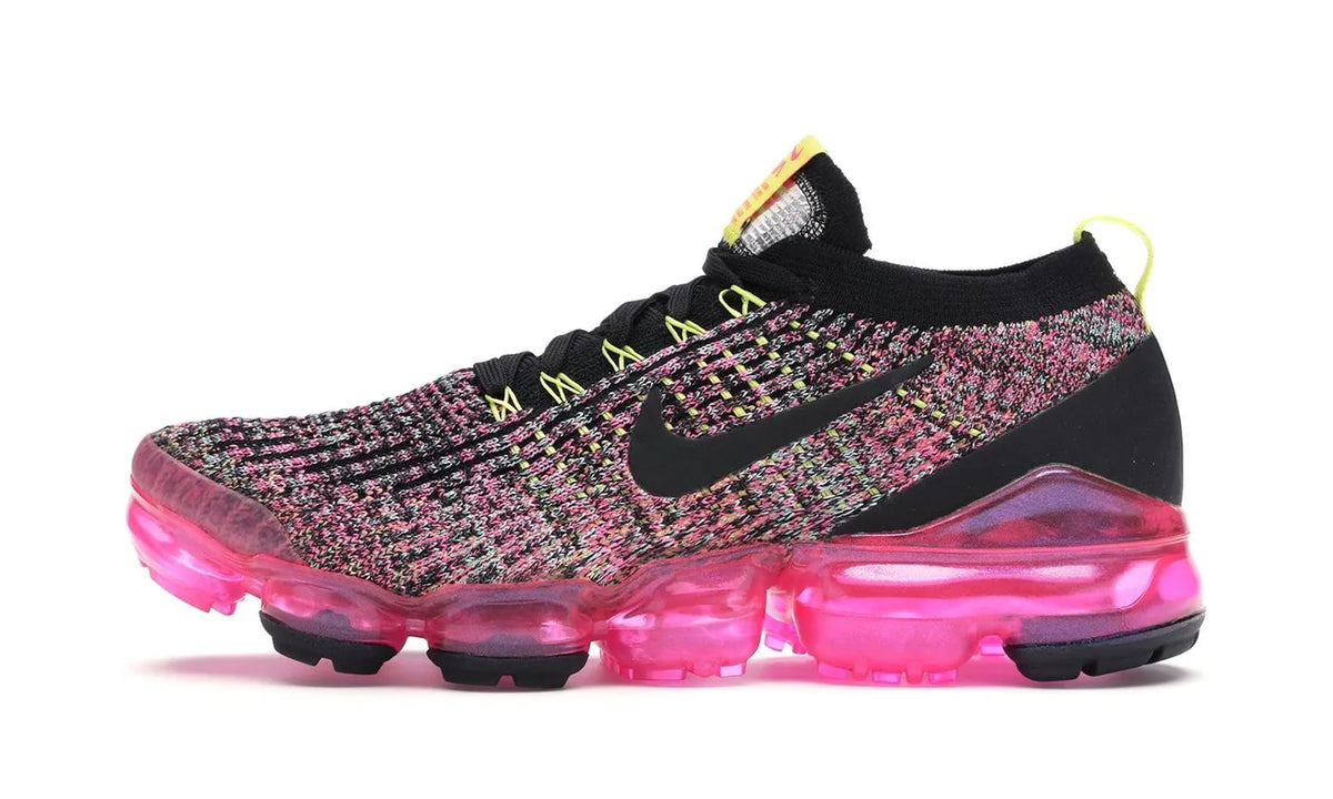 Nike Air VaporMax Flyknit 3 Black Pink Blast