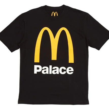 Palace x McDonald's Logo T-shirt Black - PALA-PALACE X-MULTI