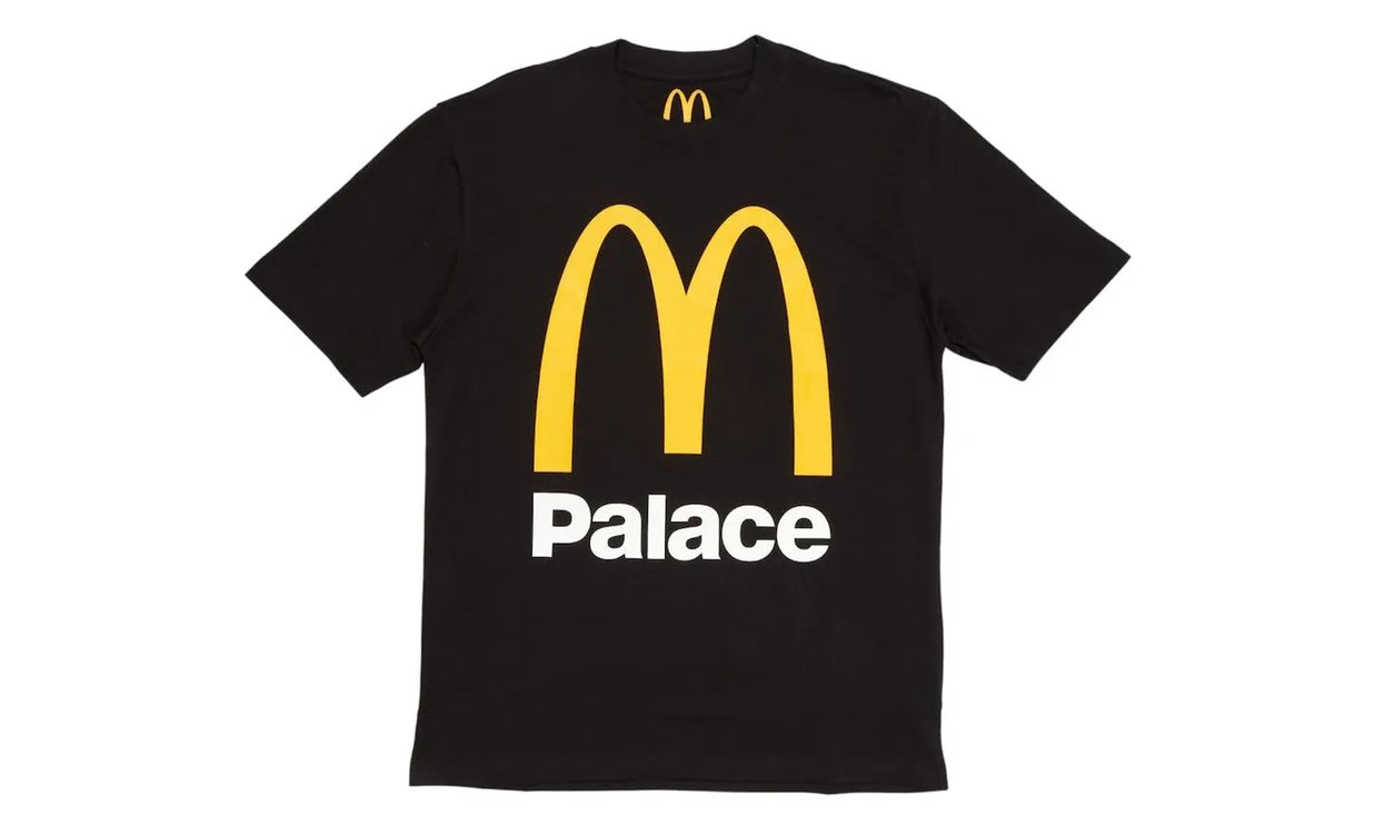 Palace x McDonald's Logo T-shirt Black - PALA-PALACE X-MULTI
