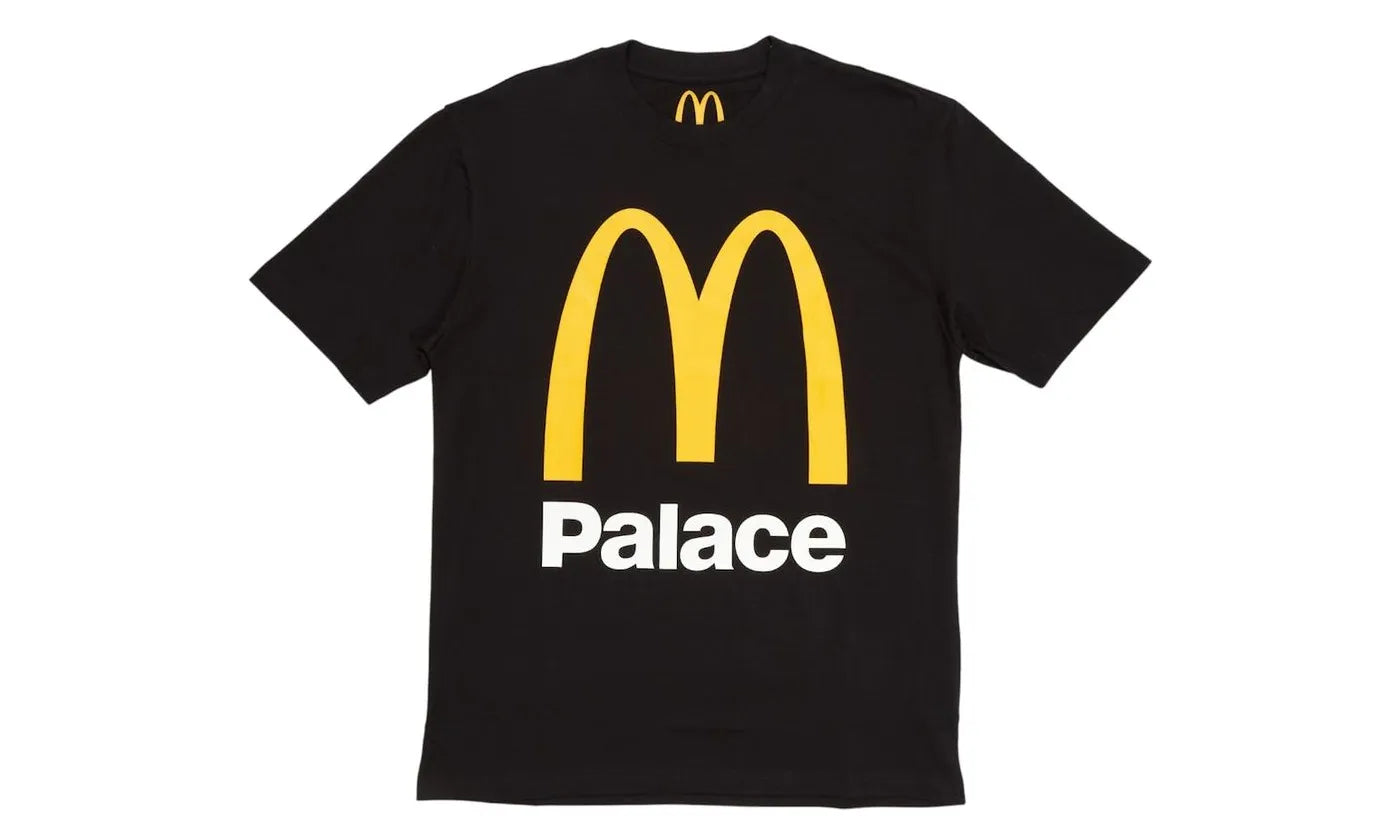 Palace x McDonald's Logo T-shirt Black