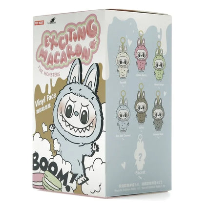 Pop Mart Labubu The Monsters Tasty Macarons Vinyl Plush Pendant Single Blind Box - PM-PMLTMT-MULTI
