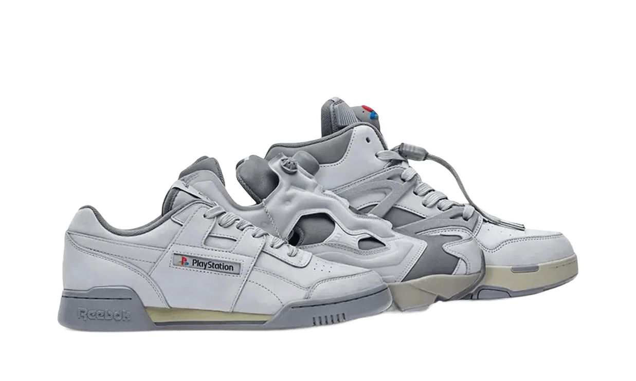 Workout Plus, Reebok Pump Omni Zone II & Reebok Instapump Fury 94 PlayStation 30th Anniversary Stacking Box - 100265884