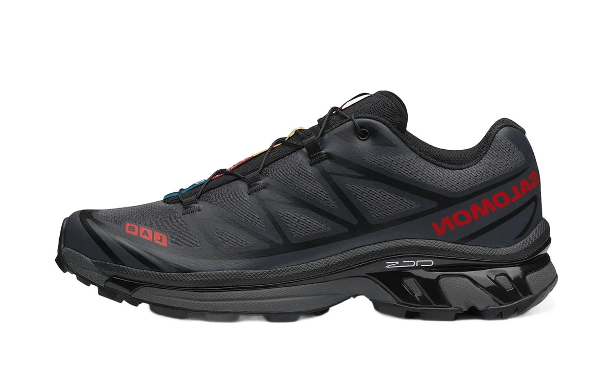 Salomon XT-6 JJJJound Black Fiery Red
