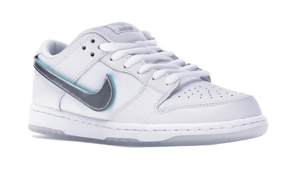 SB Dunk Low Diamond Supply Co. White Diamond - BV1310-100