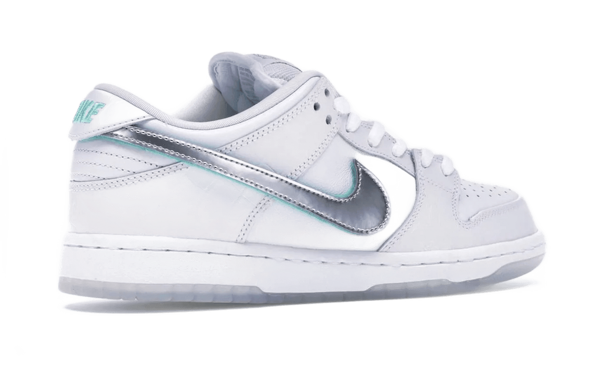 SB Dunk Low Diamond Supply Co. White Diamond - BV1310-100