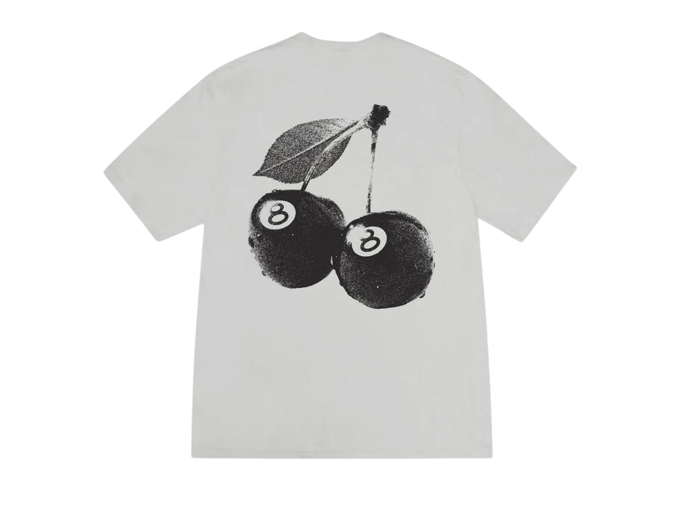 Stussy Cherries Tee Grey Fog
