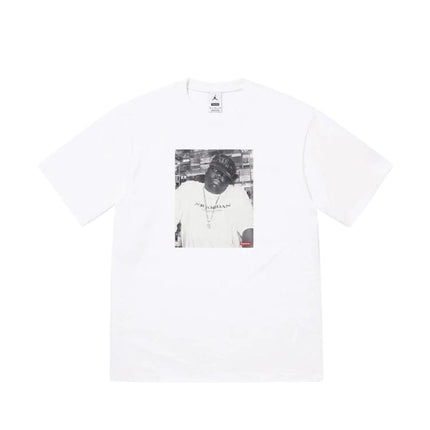 Supreme x Jordan Biggie Tee White