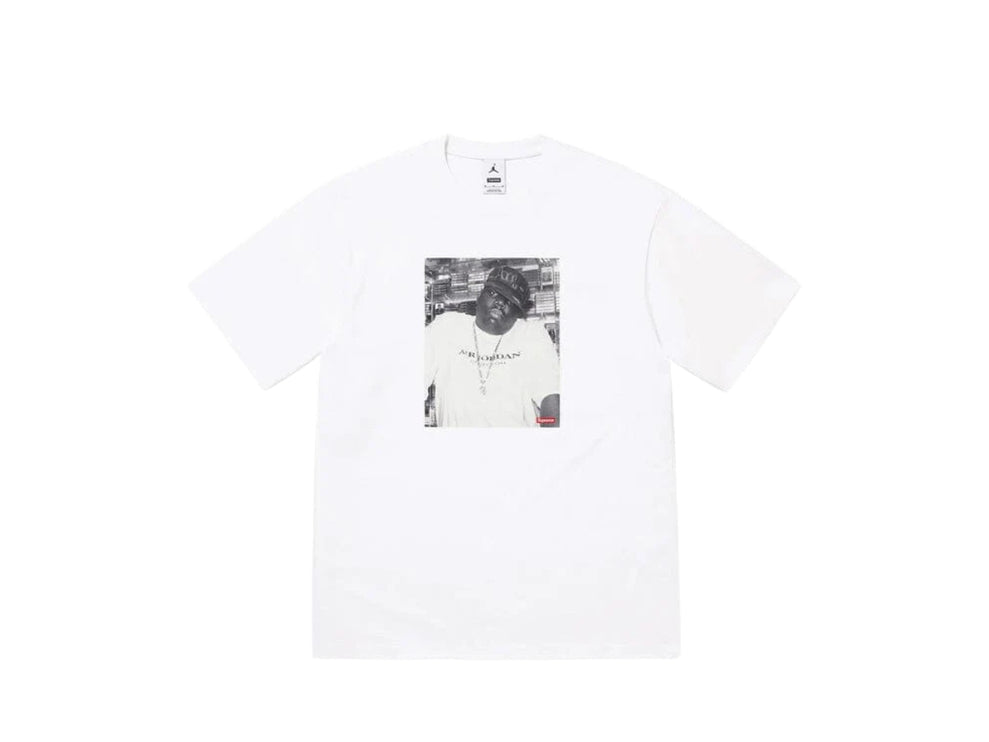 Supreme x Jordan Biggie Tee White