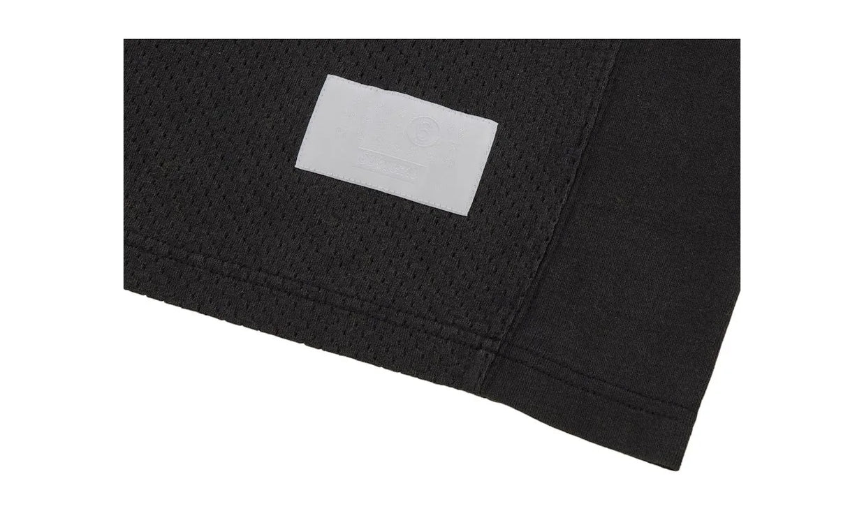 Supreme MM6 Maison Margiela Cotton Football Jersey Black - SUPR-SMMMCFJB-MULTI