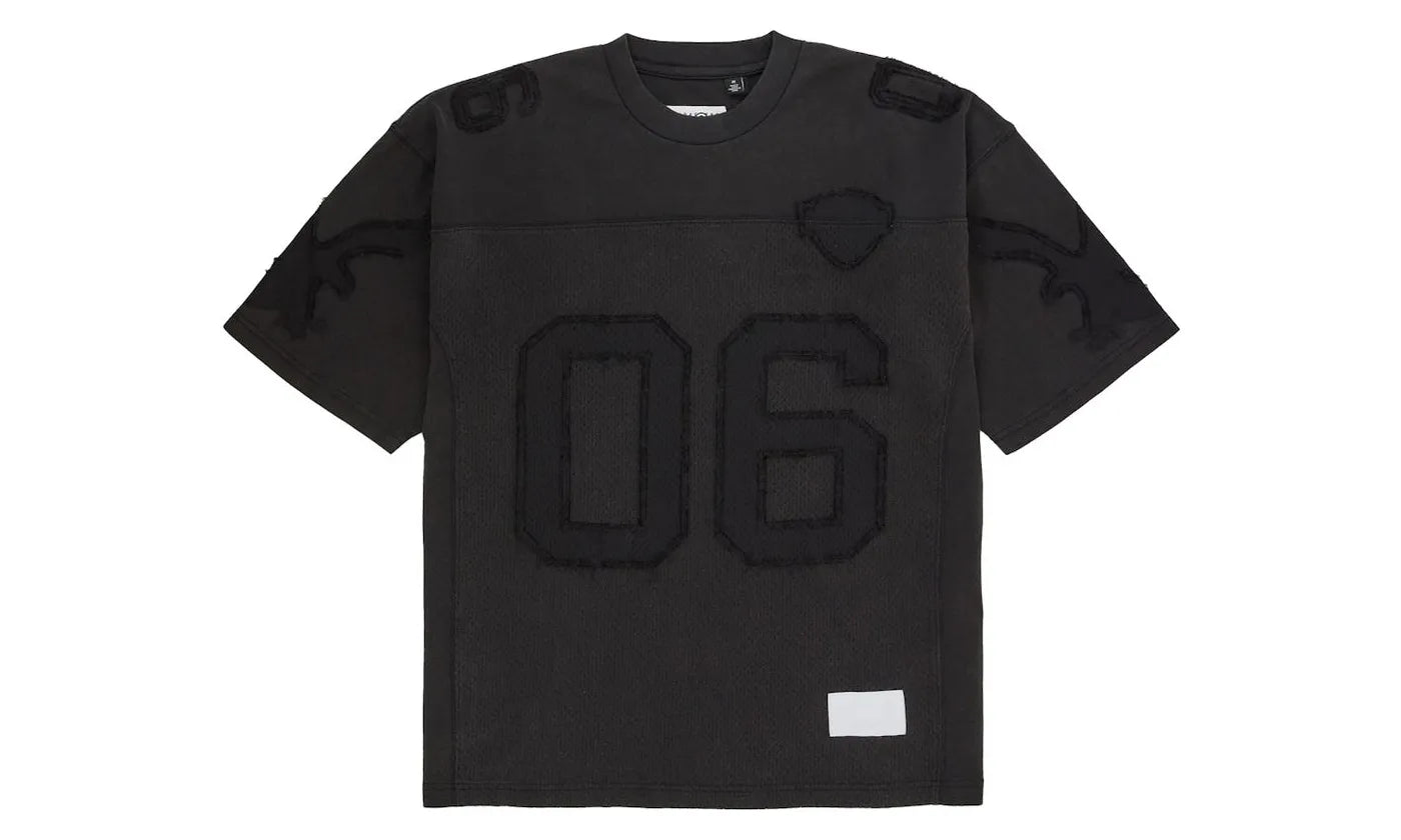 Supreme MM6 Maison Margiela Cotton Football Jersey Black