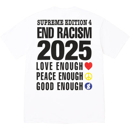 Supreme/Goodenough End Racism Tee White