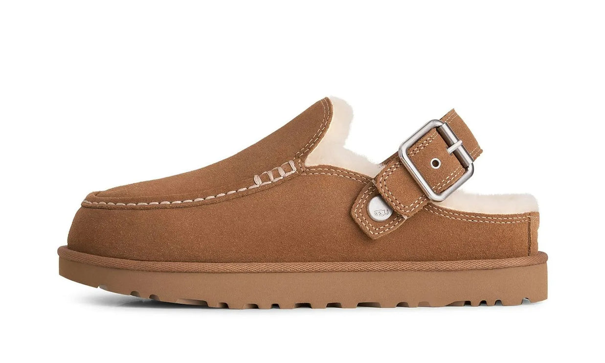 Goldenstar Evelina Clog Chestnut - 1180251-CHE