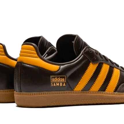Adidas Adidas Samba OG Dark Brown Yellow - IG6174