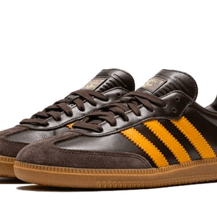 Adidas Adidas Samba OG Dark Brown Yellow - IG6174
