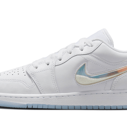 Air Jordan Air Jordan 1 Low Glitter Swoosh - FQ9112-100