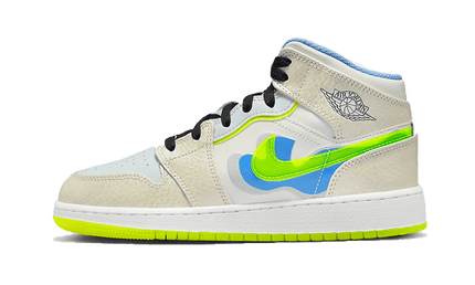 Air Jordan Air Jordan 1 Mid SE Warped Swoosh - DV1314-017