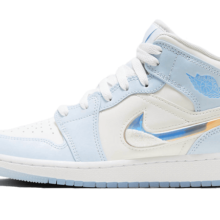 Air Jordan Air Jordan 1 Mid Glitter Swoosh - FQ9117-400