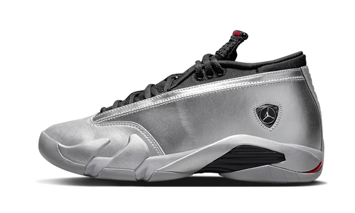 Air Jordan 14 Low Metallic Silber