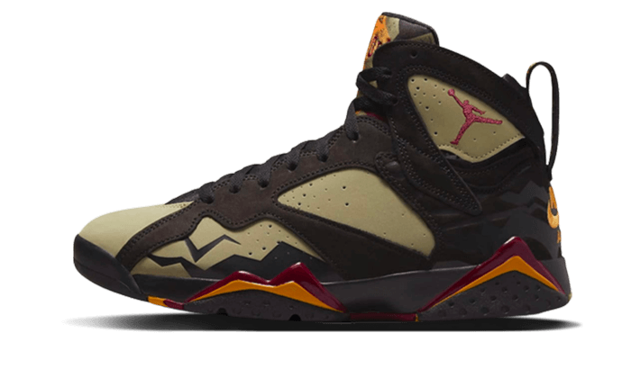 Air Jordan 7 Retro Schwarz Oliv