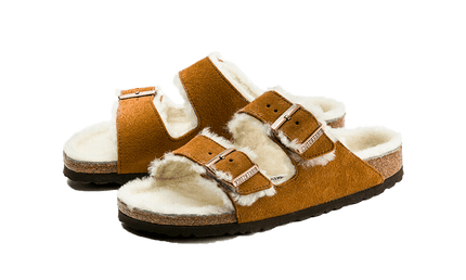 Birkenstock Birkenstock Arizona Shearling Mink - 1001128/1001135