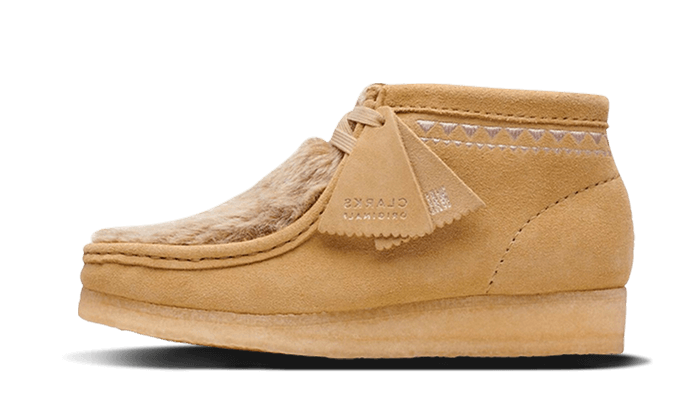 Clarks Wallabee Boot Ahorn Wildleder