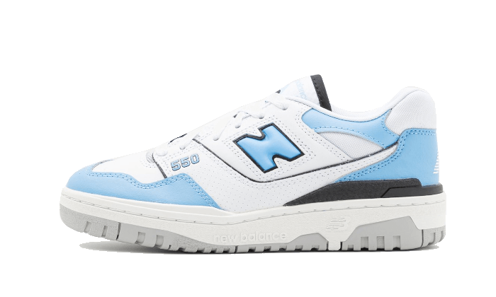 New Balance 550 Weiß Team Carolina