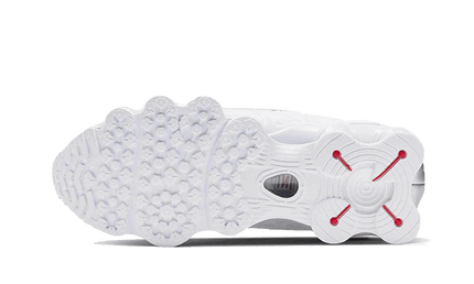 Nike Nike Shox TL White Metallic Silver Max Orange - AR3566-100 / AV3595-100