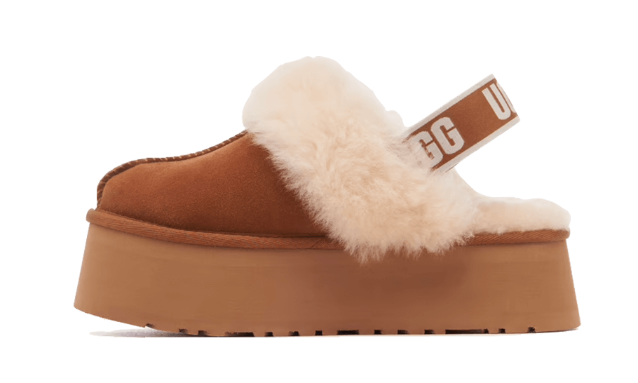 UGG Funkette Slipper Kastanie