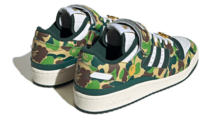 Adidas Adidas Forum 84 Low Bape 30th Anniversary Green Camo - ID4771