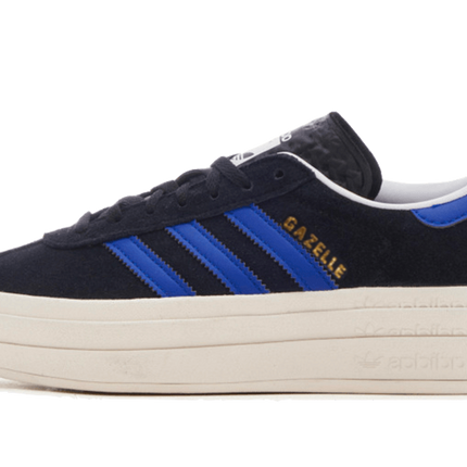 Adidas Adidas Gazelle Bold Core Black Lucid Blue - HQ4408