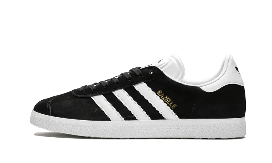 Adidas Gazelle Core Black Cloud White Gold (BB5476)