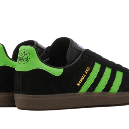 Adidas Adidas Samba Deco SPZL Core Black Lucid Lime - IF5738
