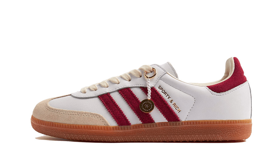 Adidas Samba OG Sporty &amp; Rich White Core Burgundy