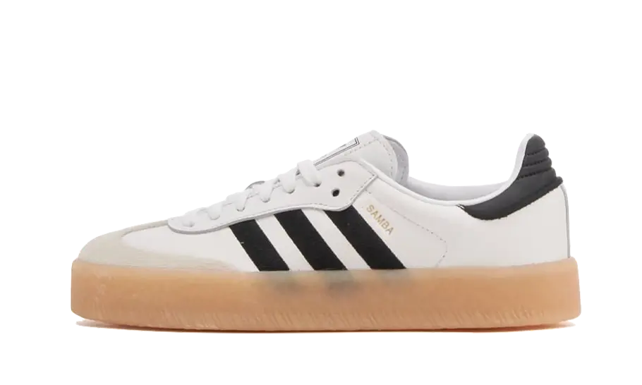 Adidas Samba Weiß Schwarz Gummi