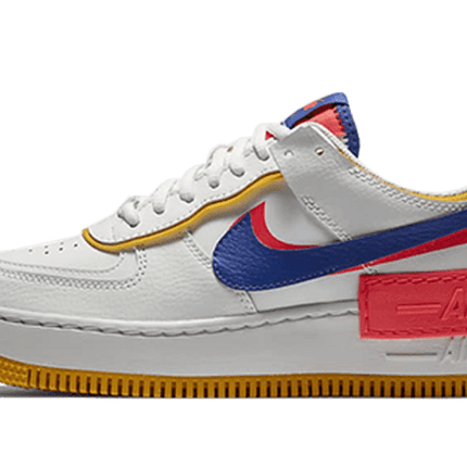 Nike Nike Air Force 1 Shadow White Flash Crimson Astronomy Blue - CI0919-105