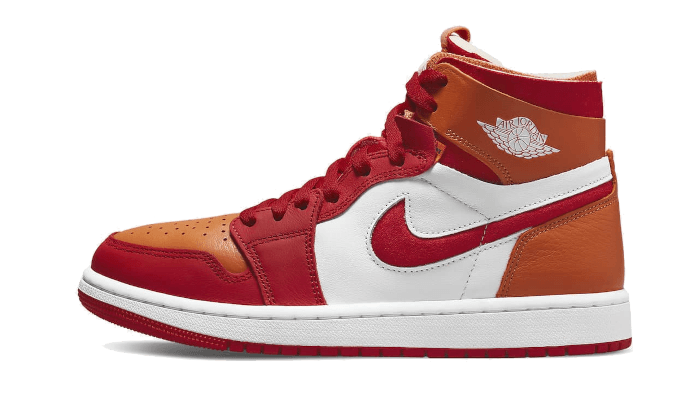 Air Jordan 1 High Zoom Air CMFT Feuerrot Heißes Curry